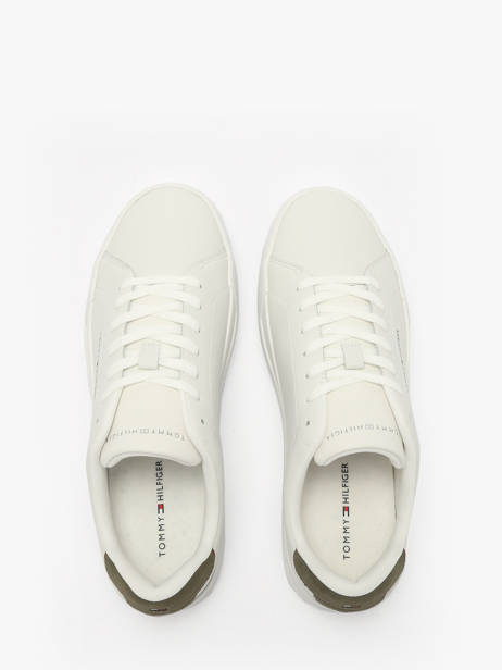 Sneakers Uit Leder Tommy hilfiger Wit men 53670K4 ander zicht 3